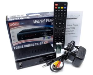 Тюнер World Vision Foros ULTRA (Т2+супутник)