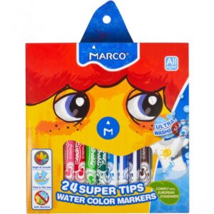 Фломастери 24 кольори MARCO
