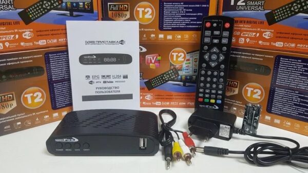 Тюнер OpenFox T2 SMART UNIVERSAL DVB-T2