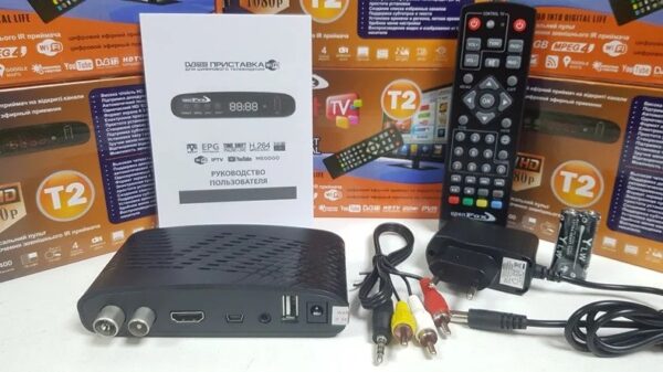 Тюнер OpenFox T2 SMART UNIVERSAL DVB-T2 - Зображення 2