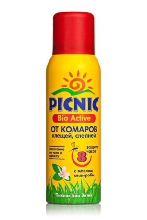 Спрей від укусів Picnic Bio Aktive