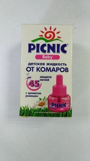 Рідина від комарів Picnic BABY для дітей від 2-х років 45ночей