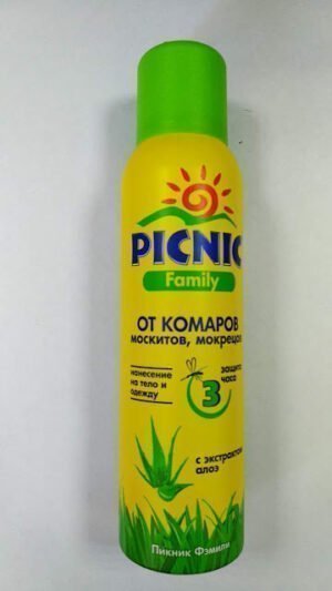 Аерозоль від комарів Picnic family