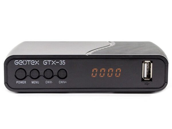 Тюнер GEOTEX GTX-35 DVB-T2 - Зображення 4