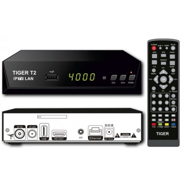 Тюнер Tiger T2 IPTV LAN - Зображення 3
