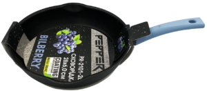 Сковорідка глибока BILBERRY 24x5,5 cм (покриття MEGA-STONE), PEPPER