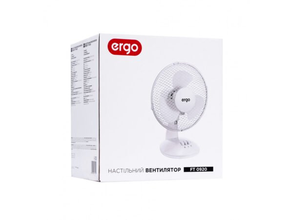Вентилятор настільний ERGO FT 0920 - Зображення 5
