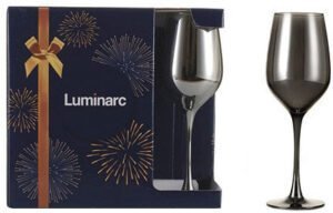 Набір келихів LUMINARC СЕЛЕСТ СЯЮЧИЙ ГРАФІТ /НАБІР/6х270 мл
