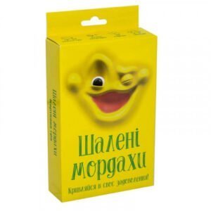 Настільна гра ,15х8, 4х3, "Шалені мордахи"
