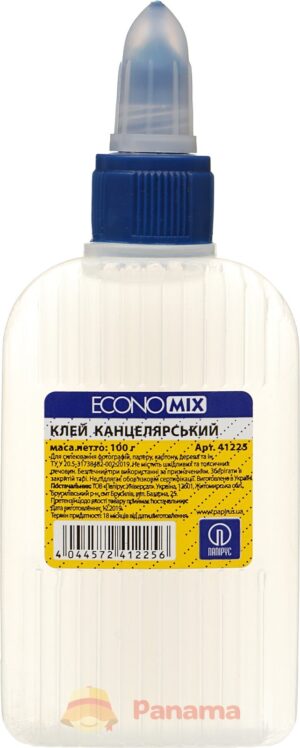 Клей канцелярський, 100 мл, ECONOMIX