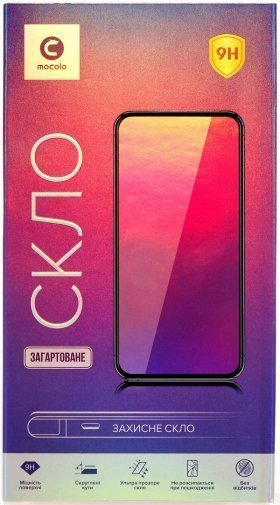 Захисне скло Mocolo для Xiaomi redmi Note 8T - Full Glue Glass Black