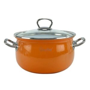 Каструля TM GUSTO Оранж Premium 18 см, 3,1 л