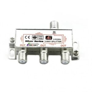 Спліттер 3-WAY Splitter EUROSKY з проходом живлення