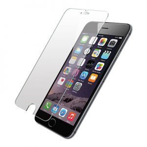Захисне скло 5D 9H iPhone 6,6S black з сіткою на динамік (без упаковки)