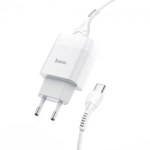 Мережевий зарядний пристрій 1USB Hoco C72A Glorious (5V-2.4A)