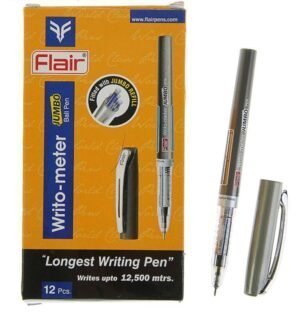 Ручка масляна, 0,6 мм, "Writo-meter Jumbo", Flair