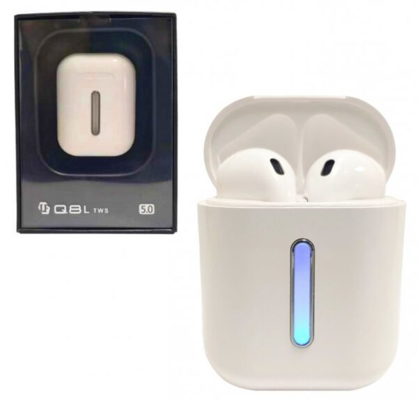 Навушники Bluetooth Air Pods Q8L 5.0 touch асорт.