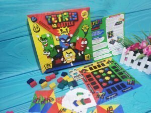Настільна гра "Tetris IQ battle 3in1", Danko toys
