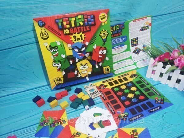 Настільна гра "Tetris IQ battle 3in1", Danko toys