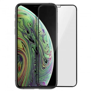 Захисне скло 5D AA з бортиком iPhone XS Max, iPhone 11 Pro Max 6.5 black (без упаковки)