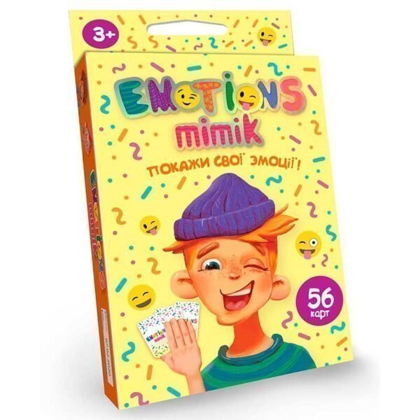 Настільна гра "Emotions Mimik" укр. EM-01-01U
