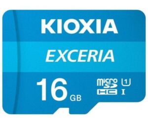Карта пам"яті Micro SDHC 16Gb Kioxia Exceria Class 10 UHS-I + SD адаптер