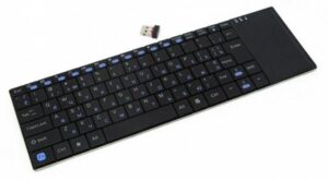 Клавіатура Gembird KB-P4-UA чорна, мультимедійна, бездротова, USB