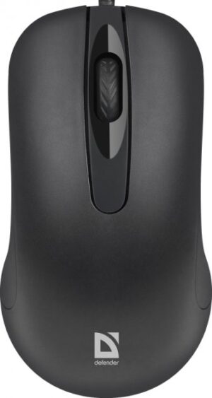 Миша DEFENDER (52230) Classic MB-230 black, 3 buttons, 1000dpi