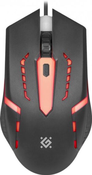 Миша Defender Flash MB-600L USB, Black