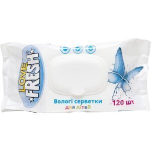 Вологі серветки для всієї родини "Love Fresh"