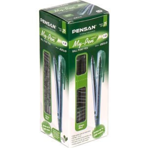 Ручка масляна MY-PEN зелена