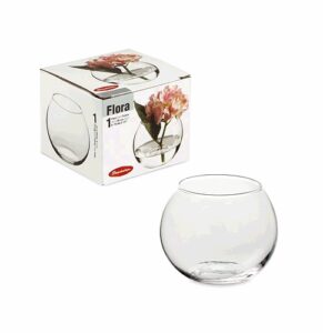 Ваза скляна Pas.Flora 7-8см Акваріум 43407