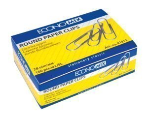 Скріпки круглі 28 мм М Economix