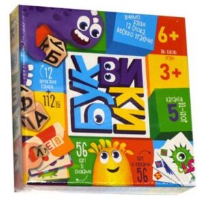 Настільна гра "Буквики", Danko Toys