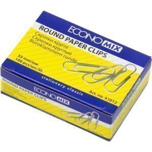 Скріпки 33 мм ТМ ECONOMIX