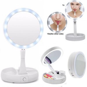 Дзеркало для макіяжу з підсвіткою  My Fold Away LED Mirror