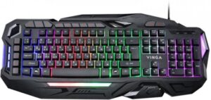 Клавіатура Vinga KBG417 black