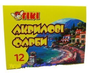 Акрилові фарби 12 кол ТК