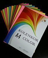 Папір кольоровий  А4 ТМ Коленкор