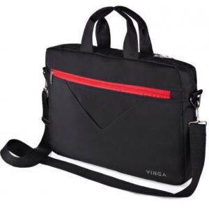 Сумка для ноутбука Vinga 15.6" NB250BR black-red