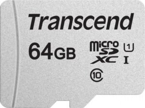 Флеш-карта Micro SDXC 64Gb Transcend 300S Class 10 UHS-I U1