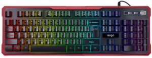 Клавіатура ERGO KB-670 Keyboard ENG/RUS/UKR Black