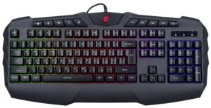Клавіатура ERGO KB-810 Keyboard ENG/RUS/UKR Black