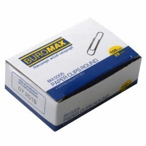 Скріпки  круглі 28 мм, 100 шт., ТМ Buromax