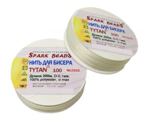 Нитка для бісеру Spark beads 200m