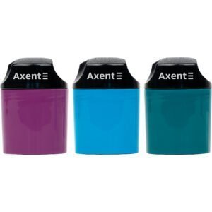 Точилка з контейнером, асорті ТМ  AXENT 1153