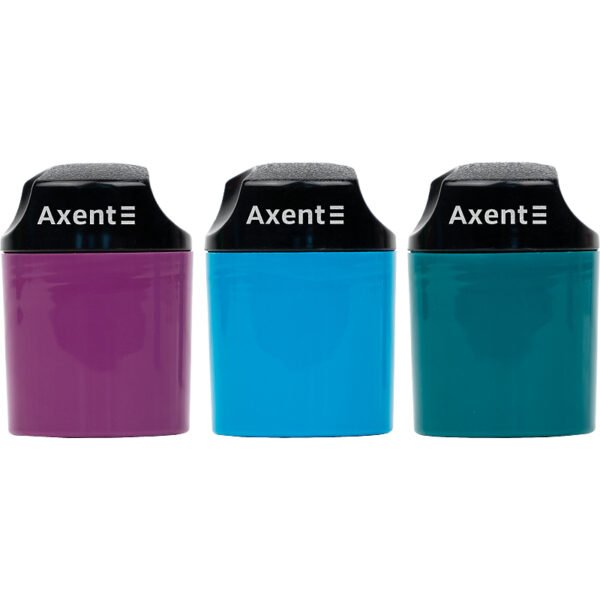Точилка з контейнером, асорті ТМ  AXENT 1153
