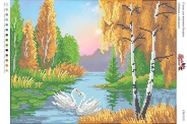 Схема для вишивки бісером А3