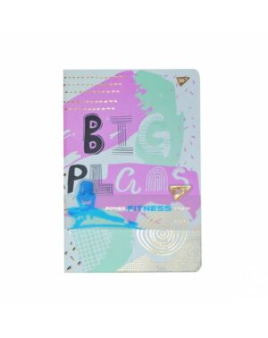 Блокнот - мотиватор  «Big Plans» серії «Fitness» ТМ YES
