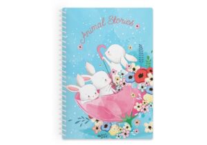 Блокнот дитячий на спіралі А 6 Animal story Economix 20319